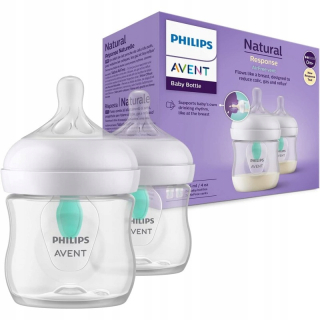 Butelki Philips Avent SCY670/02 Natural Response AirFree 2x125 ml